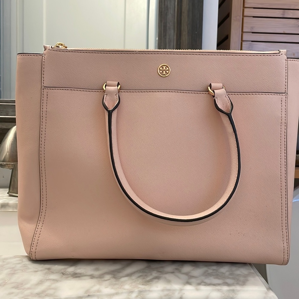 Pink Tory Burch bag